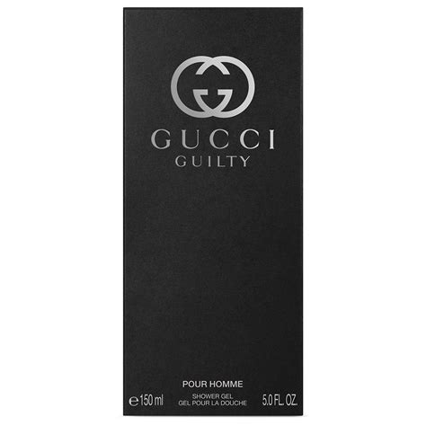 gucci guilty shower gel 100ml|Gucci shower gel for men.